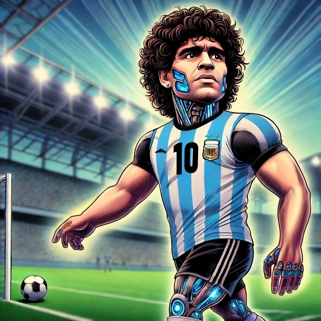 Background Image Maradona